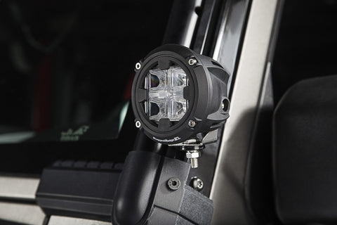 Rugged Ridge Round LED Light 3.5in Combo High/Low Beam - 15209.31