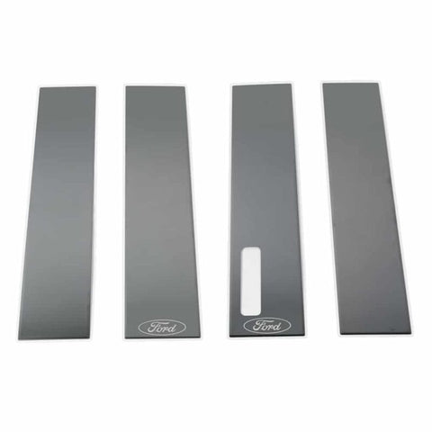 Putco 17-20 Ford SuperDuty - Crew Cab / SuperCab w/ Keypad Black Platinum Pillar Posts Classic - 402680BPFD