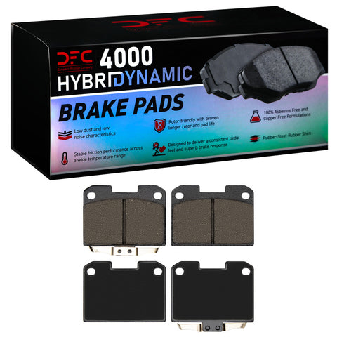 DFC 93-99 Mitsubishi 3000Gt Rear 4000 Hybridynamic Brake Pads - 4000-0631-00