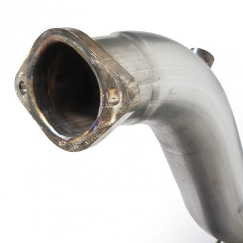 Stainless Works 2017 F-150 Raptor 3.5L 3in Downpipe High-Flow Cats Factory Connection - FTR17DPCAT
