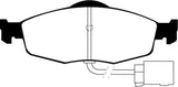 EBC 95-00 Ford Contour 2.0 Greenstuff Front Brake Pads - DP2955