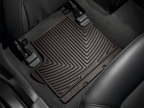 WeatherTech 2007-2014 Volvo S80 Rear Rubber Mats - Cocoa - W170CO