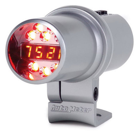 Autometer Silver Digital Pro Shift Lite Tube 1 Stage - 5344