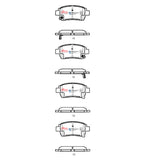DBA 00-09 Toyota Prius Front SSEV Street Series Brake Pads - DB1422SSEV