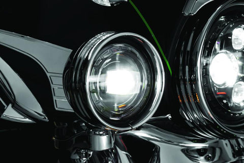 Kuryakyn Orbit 4-1/2in Passing Lamps Black - 2474
