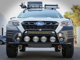 aFe POWER 15-19 Subaru Outback H4 2.5L / H6 3.6L Terra Guard Front Bumper - Black - 79-27008