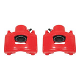 Power Stop 92-93 Buick LeSabre Front Red Calipers w/o Brackets - Pair - S4354