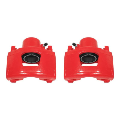 Power Stop 92-93 Buick LeSabre Front Red Calipers w/o Brackets - Pair - S4354