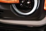 DV8 Offroad 2021-2025 Ford Bronco Black Headlights - HLCBR-01