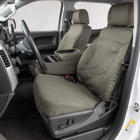 Covercraft 23 Chevrolet Equinox Polycotton SeatSaver Custom Front Row Seat Covers - Misty Grey - SS2604PCCT