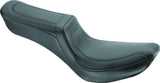 Mustang 58-84 Harley FX/FL Squareback 1PC Seat - Black - 75619