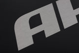 APR License Plate - Silver Logo/Black Plate - A1000015