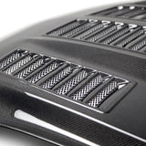 Anderson Composites 15-17 Ford Mustang (Excl. GT350/GT350R) Type-TW Double Sided Hood - AC-HD15FDMU-TW-DS