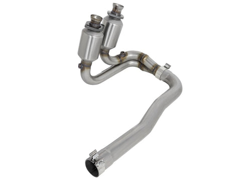 aFe Power Direct Fit Catalytic Converter Replacements Front 04-06 Jeep Wrangler (TJ/LJ) I6-4.0L - 47-48003