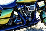 Kuryakyn Servo Cover Milwaukee-8 With Kuryakyn Air Cleaners Black - 9341