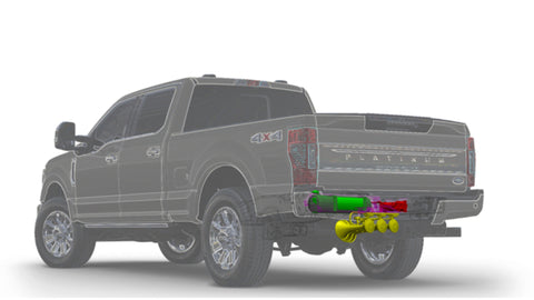 Kleinn 17-26 Ford F-250/ F-350/ F-450 Onboard Air System w/ Model 230 Horns - SDKIT17-230STL