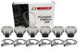 Wiseco Nissan VR38DETT 3.8L 95.58mm Bore 1.232inch CH -6.3 Dome Dish 9.5:1 Stroker Max HD Piston Kit - K680M9558AP