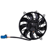 SPAL 300W 10in Flush Mount Brushless Fan w/Jumper Harness - 30107089-PKG