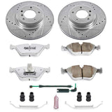 Power Stop 01-06 BMW 330Ci Front Z26 Street Warrior Brake Kit - K933-26