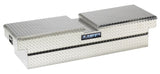 Lund 04-10 Chevy Colorado Ext. Cab Ultima Dual Lid Gull Wing Crossover Tool Box - Brite - 9352