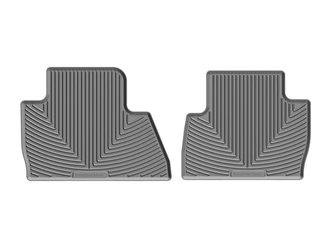 WeatherTech 2015+ Cadillac Escalade 2nd Row Rear Rubber Mats - Grey - W324GR