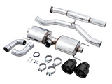 AWE Subaru BRZ/ Toyota GR86/ Toyota 86 Touring Edition Cat-Back Exhaust- Diamond Black Tips - 3015-33486
