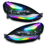 Oracle 2021+ Tesla Model 3 Dynamic ColorSHIFT Headlight DRL Upgrade Kit - 1473-332