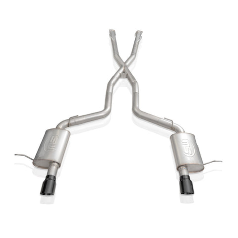 Stainless Works 11-20 Dodge Durango 5.7L 3in Redline Catback w/4in Black Tips - DUR11CBR-B