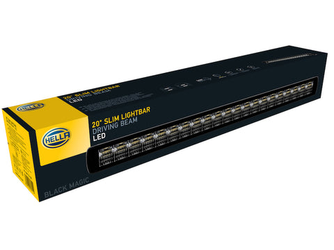 Hella Universal Black Magic 20in Thin Light Bar - Driving Beam - 358176301