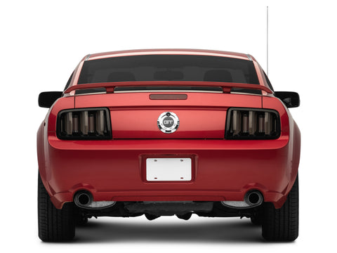 Raxiom 05-09 Ford Mustang Vector V2 LED Tail Lights- Black Housing (Smoked Lens) - 408588