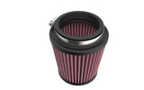 K&N Universal Clamp-On Air Filter 3in FLG /4 1/2in B / 3 1/2in T / 4 3/8in H - RU-9410