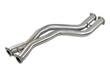 aFe Twisted Steel HDR X-Pipe SS-304 01-06 BMW M3 3.2L S54 - 48-36324