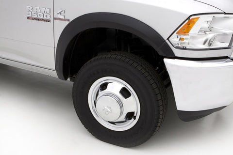 Lund 10-17 Dodge Ram 2500 SX-Sport Style Smooth Elite Series Fender Flares - Black (2 Pc.) - SX205SA