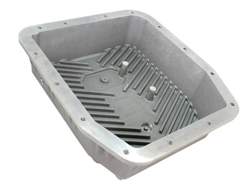 aFe Transmission Pan (Raw); Ford Trucks 93-08 AODE/4R70W - 46-70220