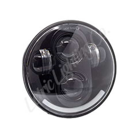 Letric Lighting 5.75? LED Black Premium Headlight - LLC-LH-5B