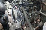 J&L 97-13 Chevy/GM Truck/SUV 4.8L/5.3L/6.0L/6.2L Driver Side Oil Separator 3.0 - Clear Anodized - 3084D-C