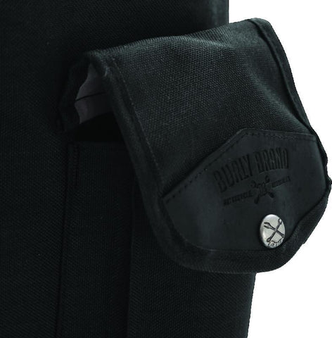 Burly Brand Voyager Sissy Bar Backpack - Black - B15-1013B