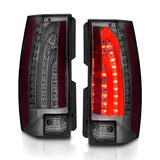 ANZO 2007-2014 Chevrolet Suburban LED Taillights Smoke G5 - Escalade Look - 311232