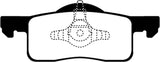 EBC 02-06 Ford Expedition 4.6 2WD Yellowstuff Rear Brake Pads - DP41652R