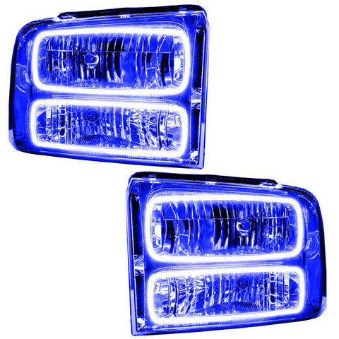 Oracle 05-07 Ford F-250/350 SMD HL - Chrome - ColorSHIFT w/ 2.0 Controller - 7160-333