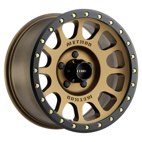 Method MR305 NV 20x9 +25mm Offset 5x150 116.5mm CB Method Bronze/Black Street Loc Wheel - MR30529058925