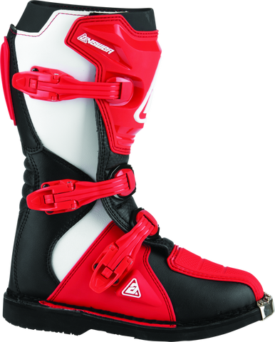 Answer AR1 Boot Black/Red Youth - 1 - 446641