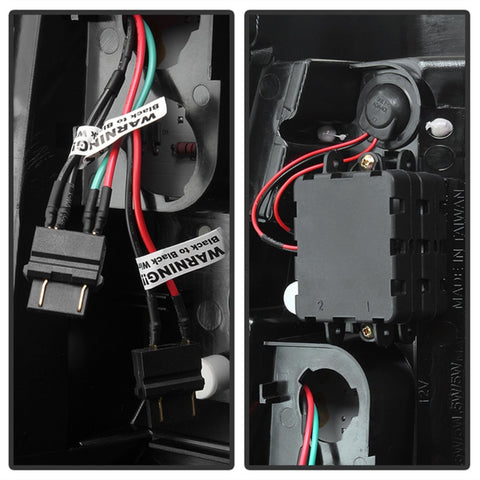 Spyder 03-06  Chevy Silverado (Does Not Fit Stepside) Version 2 LED Tail Lights - Black Smoke - 5083272