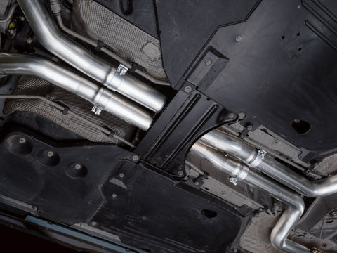 AWE Tuning 22-26 Cadillac CT5-V Blackwing SwitchPath Exhaust - Chrome Silver Tips - 3025-42562