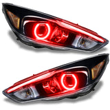 Oracle 15-17 Ford Focus RS/ST DRL Upgrade w/ Halo Kit - ColorSHIFT w/ 2.0 Controller - 1322-333