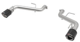 aFe POWER MACH Force-Xp 2.5in Axle-Back Exhaust System 16-20 Chevy Camaro SS V8 6.2L - Carbon Fiber - 49-44118-C