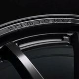 Gram Lights 57NR LIMITED II 18x7.5 +45 5-114.3 Semigloss Black Wheel w/ Black Cap/Stickers/Air Valve - WGN2T45ESB