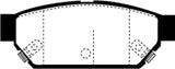 EBC 93-96 Eagle Summit 1.5 Redstuff Rear Brake Pads - DP3986C