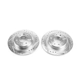 Power Stop 2018 Buick Envision Rear Evolution Drilled & Slotted Rotors - Pair - AR82197XPR