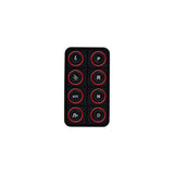 AEM EV 8 Button Keypad CAN Based Programmable Backlighting - 30-8400